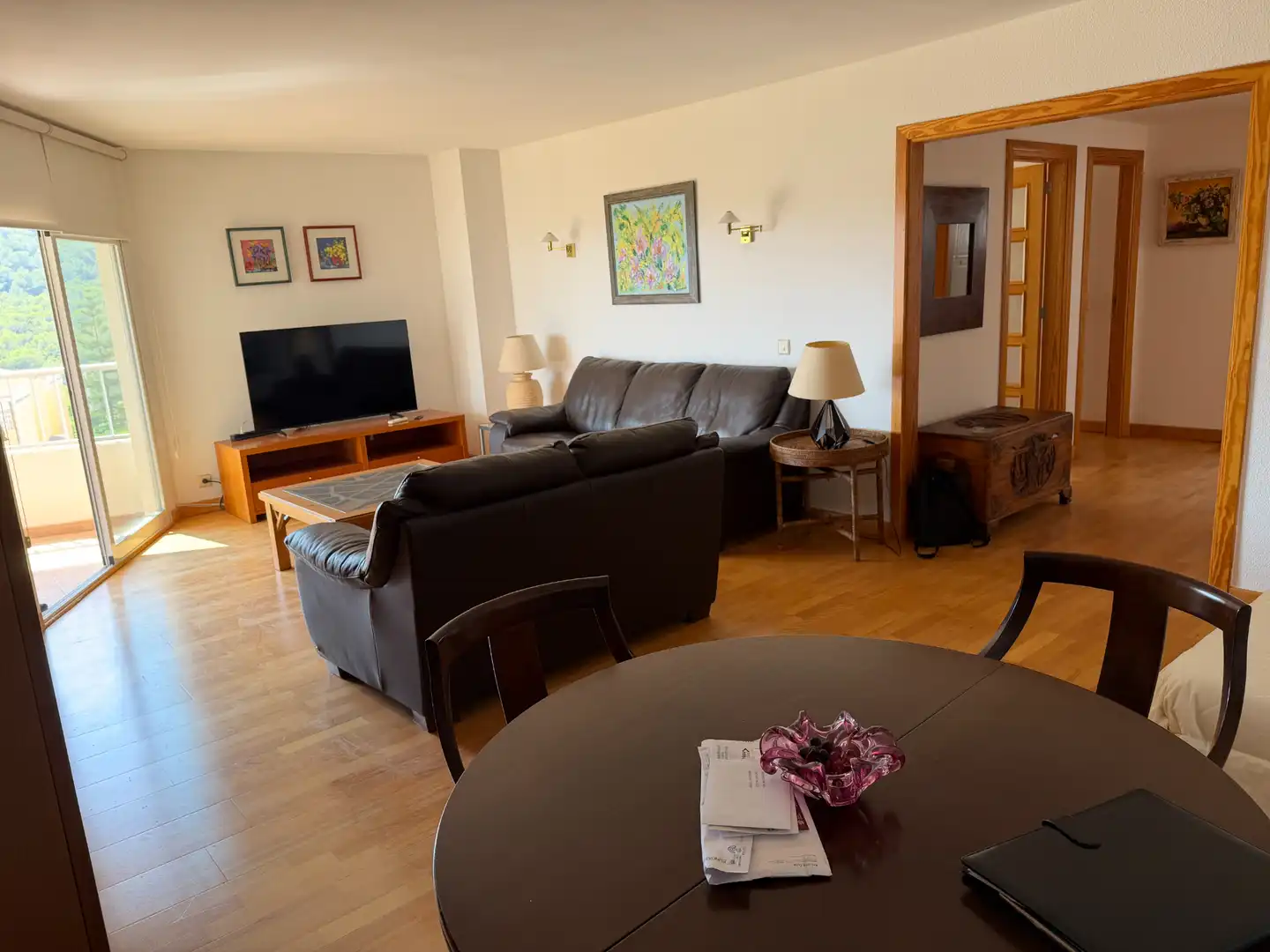Sala de estar de Piso en venta en  Palma de Mallorca con Aire acondicionado, Terraza y Piscina