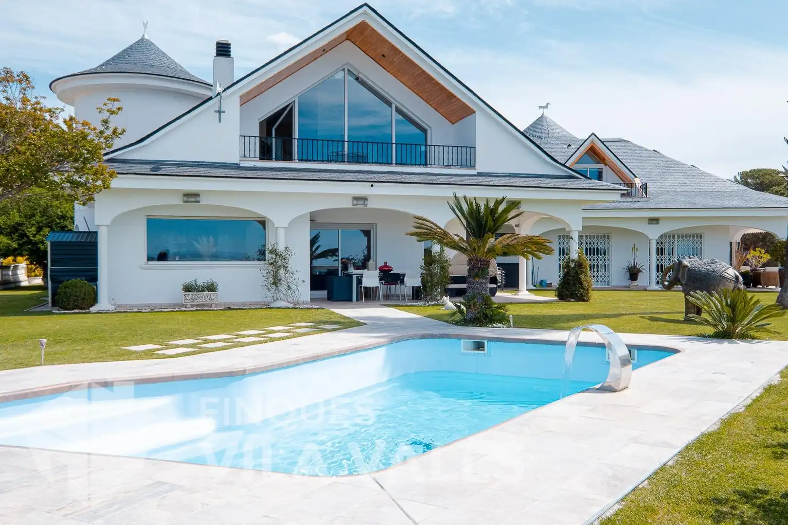 Piscina de Casa o chalet en venta en Caldes de Montbui con Aire acondicionado, Jardín privado y Terraza
