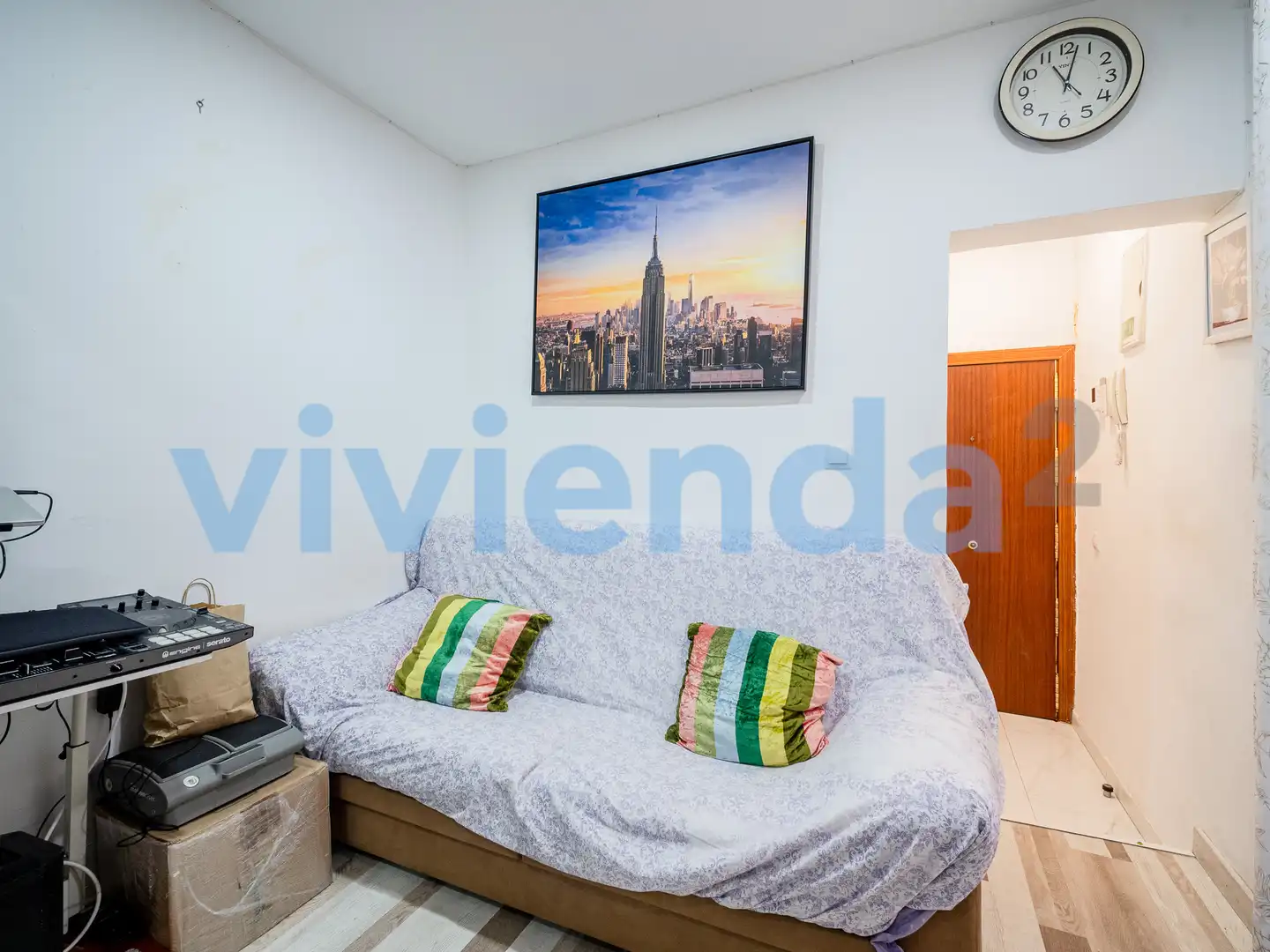 Bedroom of Flat for sale in Madrid  with Air Conditioner, Heating and Storage room