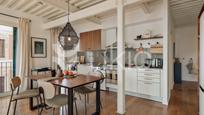 Cuina de Apartament de lloguer en  Barcelona Capital amb Aire condicionat, Calefacció i Moblat
