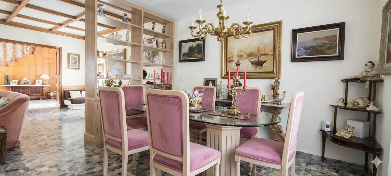 Esszimmer von Haus oder Chalet zum Verkauf in Moralzarzal mit Heizung, Privatgarten und Terrasse
