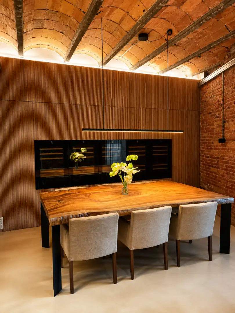 Comedor de Piso de alquiler en Barcelona con Aire acondicionado, Calefacción y Terraza