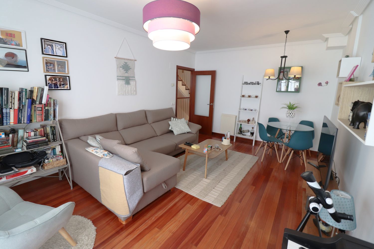 Living room of Single-family semi-detached for sale in Legutio  with Heating, Terrace and Storage room
