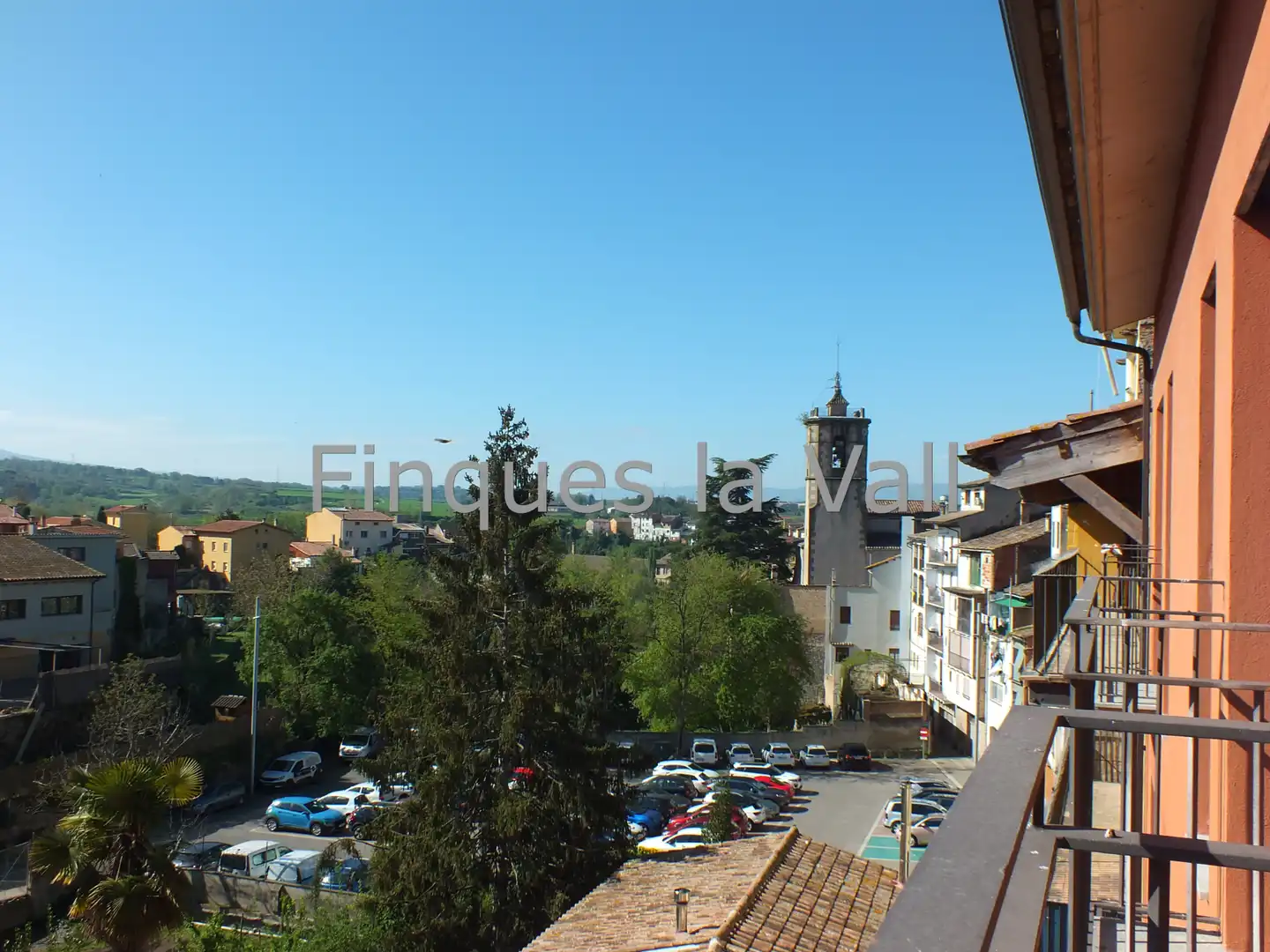 Terrasse von Wohnung zum Verkauf in Roda de Ter mit Heizung, Ofen und Balkon