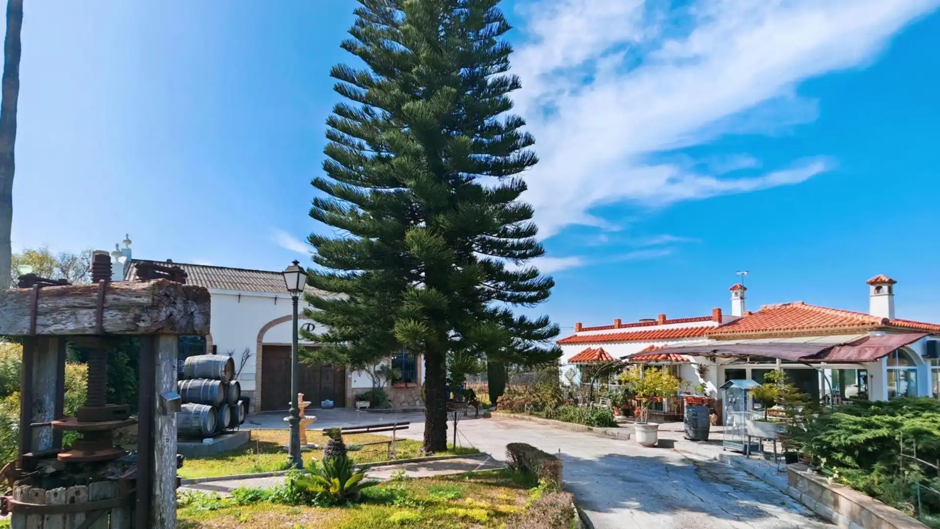 Vista exterior de Casa o chalet en venta en El Puerto de Santa María con Aire acondicionado, Jardín privado y Trastero