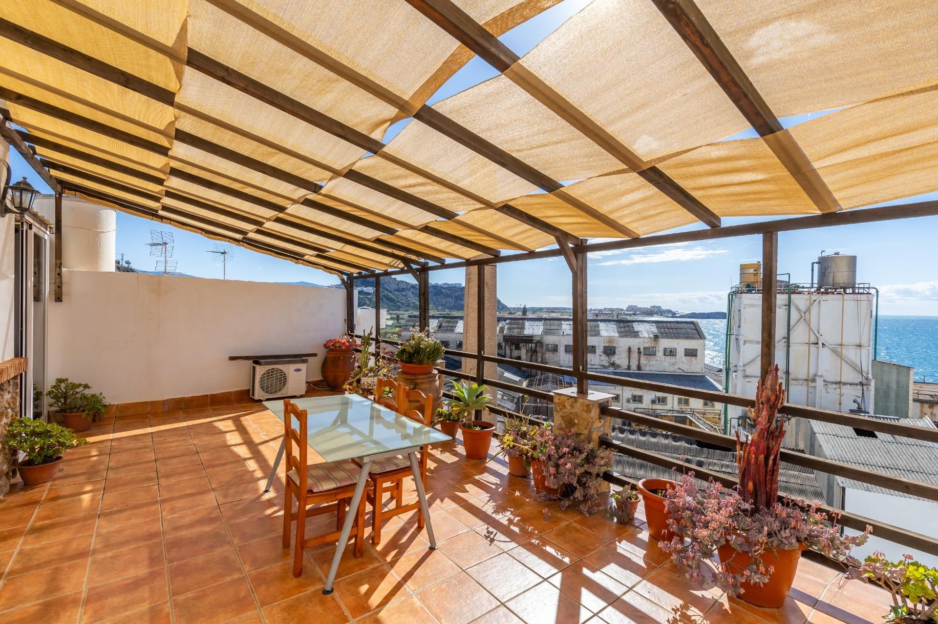 Terrace of Single-family semi-detached for sale in Salobreña  with Air Conditioner, Heating and Terrace