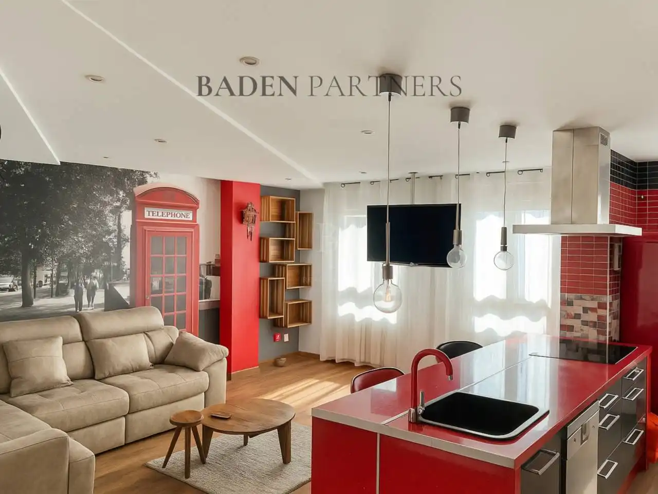 Wohnzimmer von Wohnung zum Verkauf in Vinaròs mit Heizung, Möbliert und Alarm