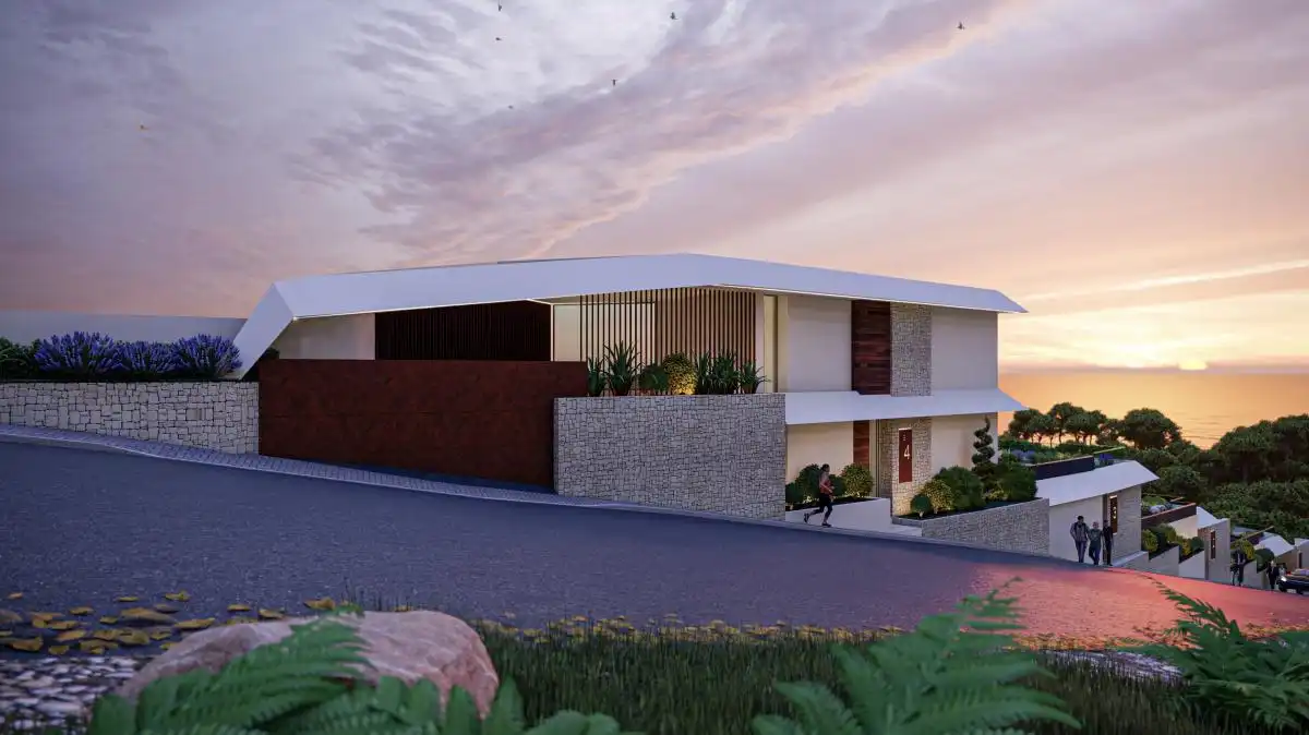 Vista exterior de Casa o xalet en venda en Calpe / Calp amb Jardí privat i Piscina