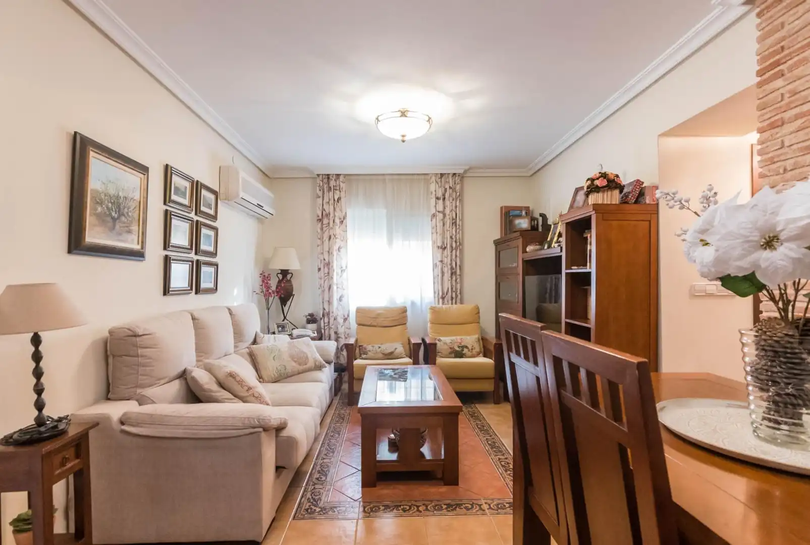 Living room of Houses for sale in Murcia  with Air Conditioner, Terrace and Storage room