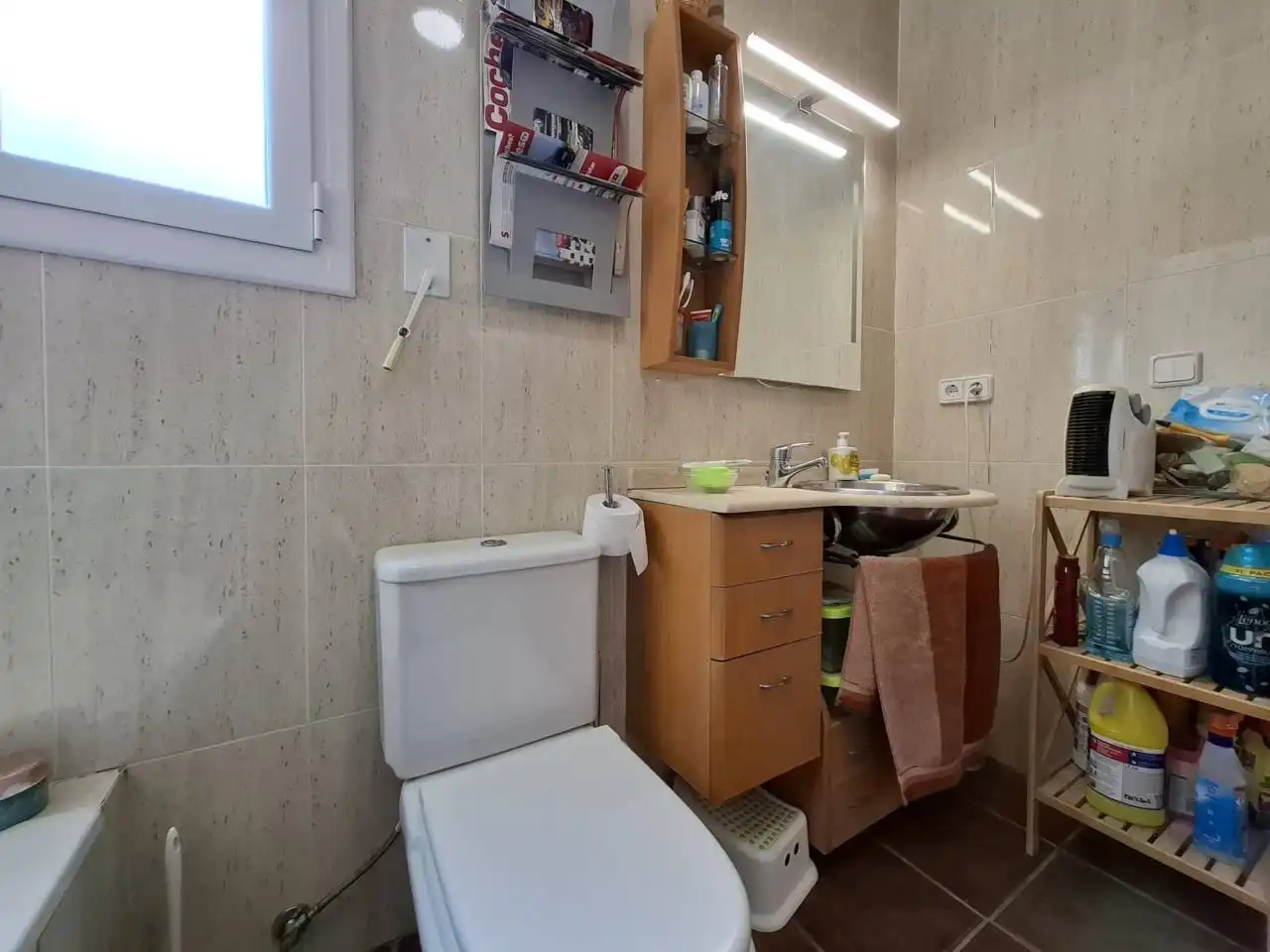 Bany de Casa o xalet en venda en Rubí amb Aire condicionat, Calefacció i Jardí privat