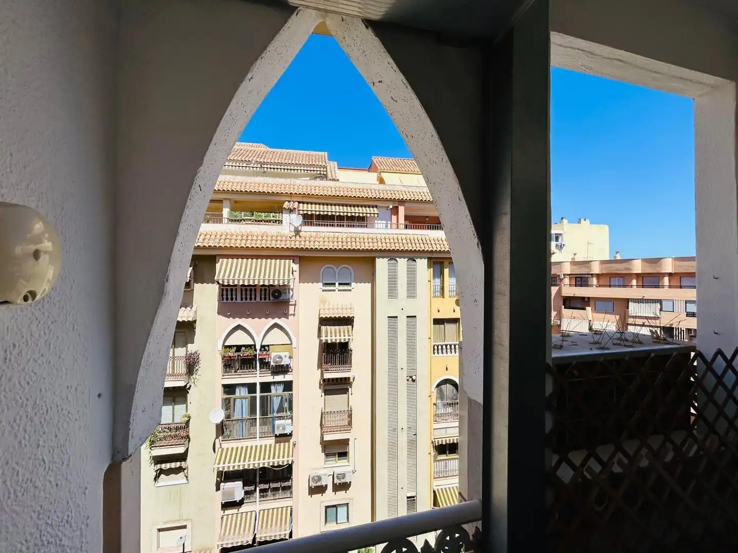 Balcony of Flat for sale in Benidorm  with Air Conditioner