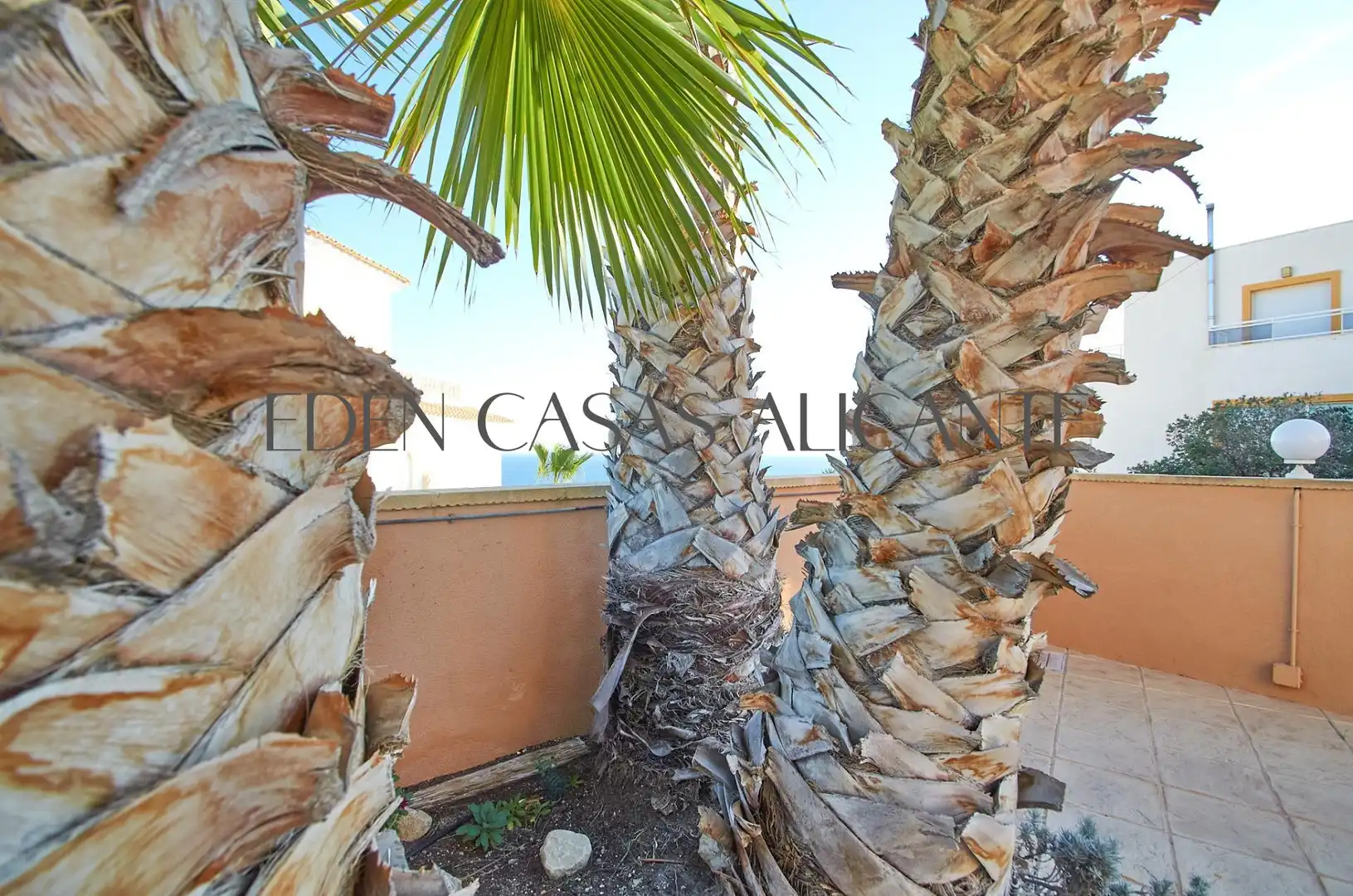 Terraza de Casa o chalet en venta en Villajoyosa / La Vila Joiosa con Aire acondicionado, Jardín privado y Terraza