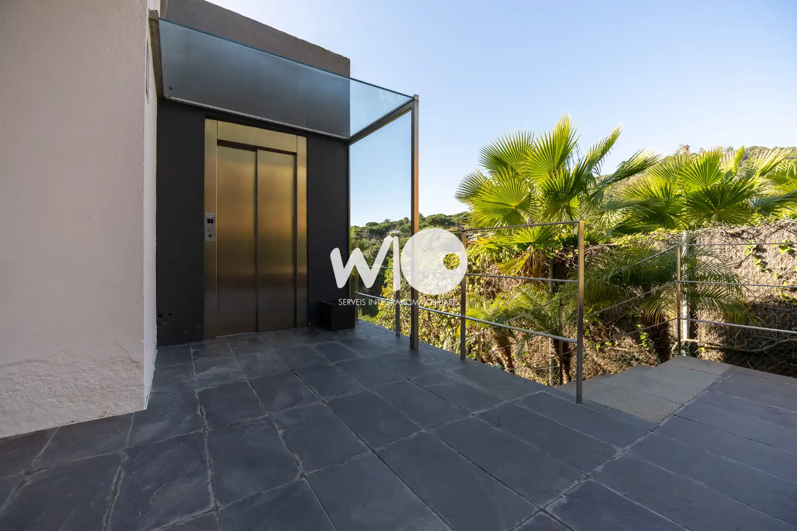 Terraza de Casa o chalet en venta en Blanes con Jardín privado, Terraza y Piscina