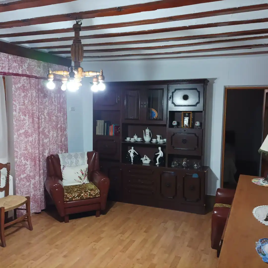 Sala d'estar de Casa o xalet en venda en Villanueva de Alcardete amb Calefacció i Parquet