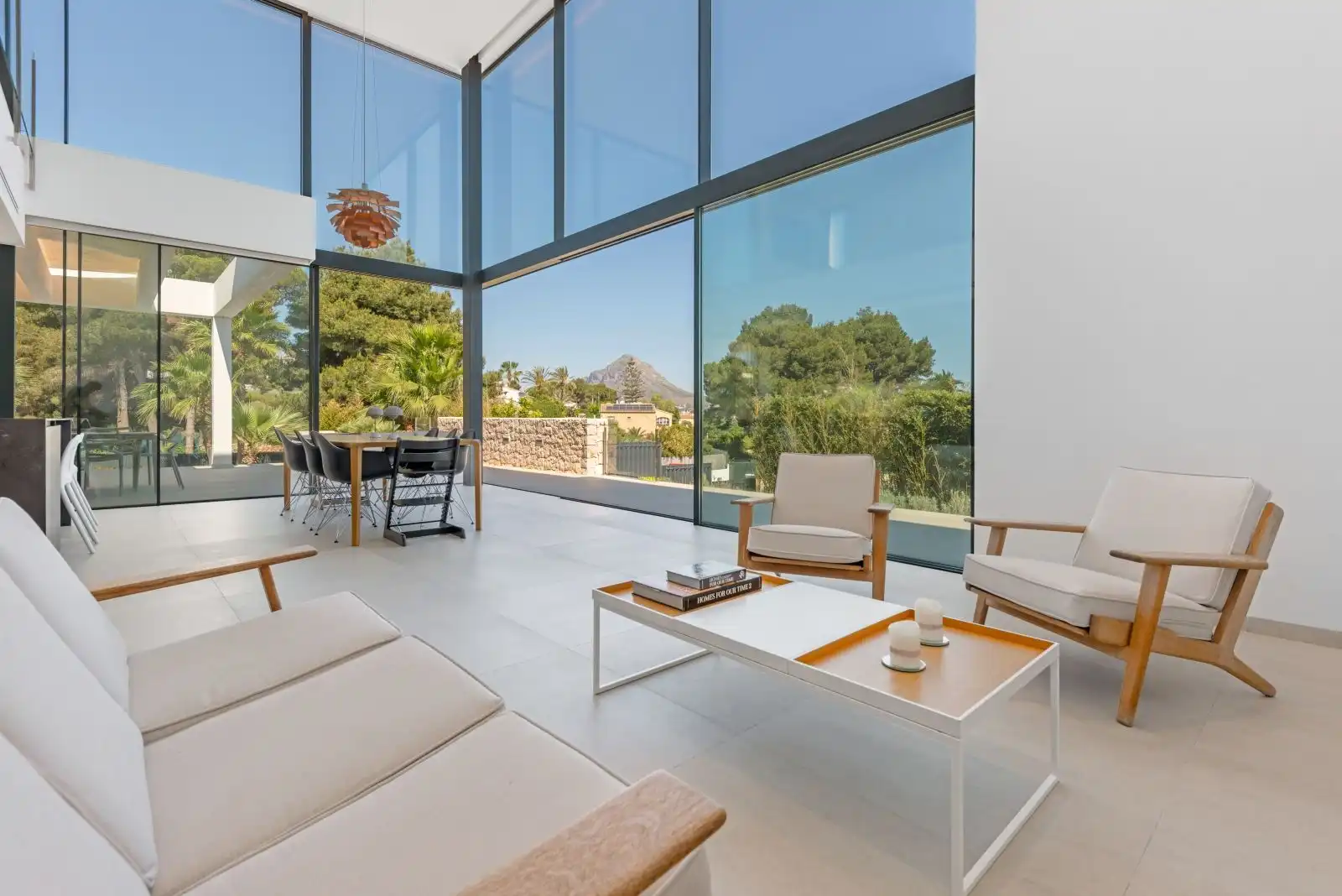 Living room of Houses for sale in Jávea / Xàbia  with Air Conditioner, Heating and Private garden