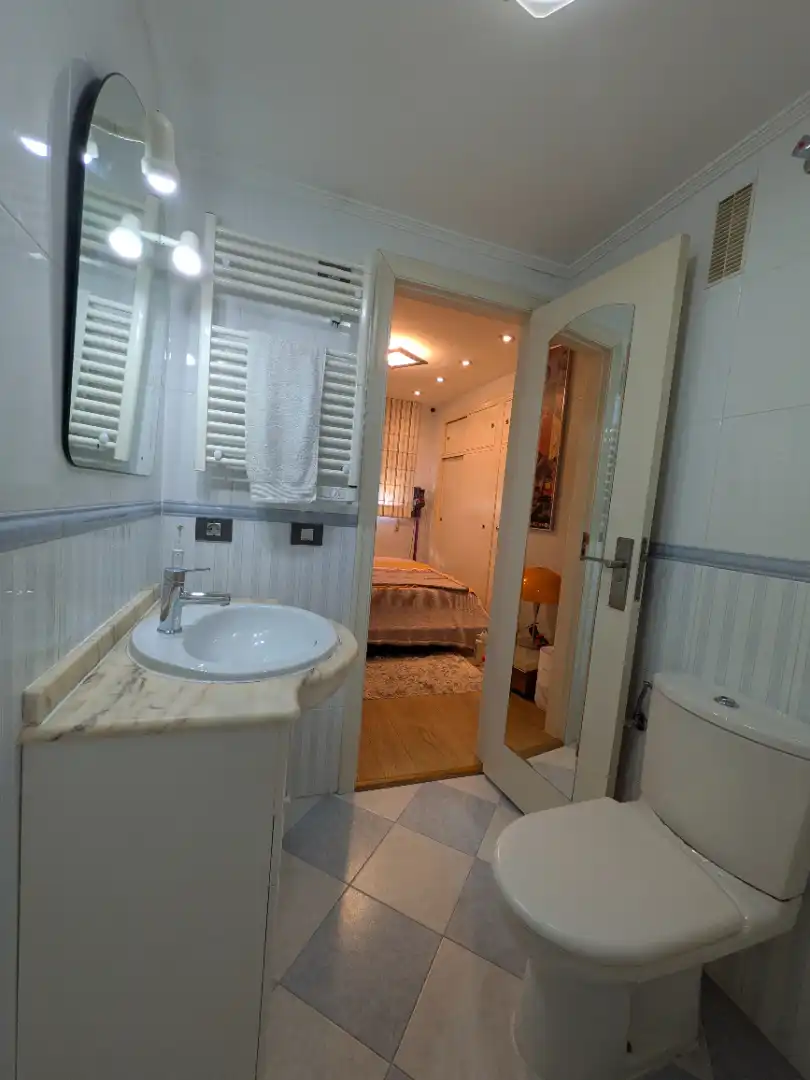 Baño de Apartamento en venta en Benicasim / Benicàssim con Aire acondicionado, Jardín privado y Terraza