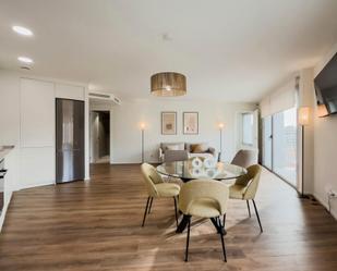 Dining room of Flat to rent in  Barcelona Capital  with Air Conditioner, Furnished and Washing machine