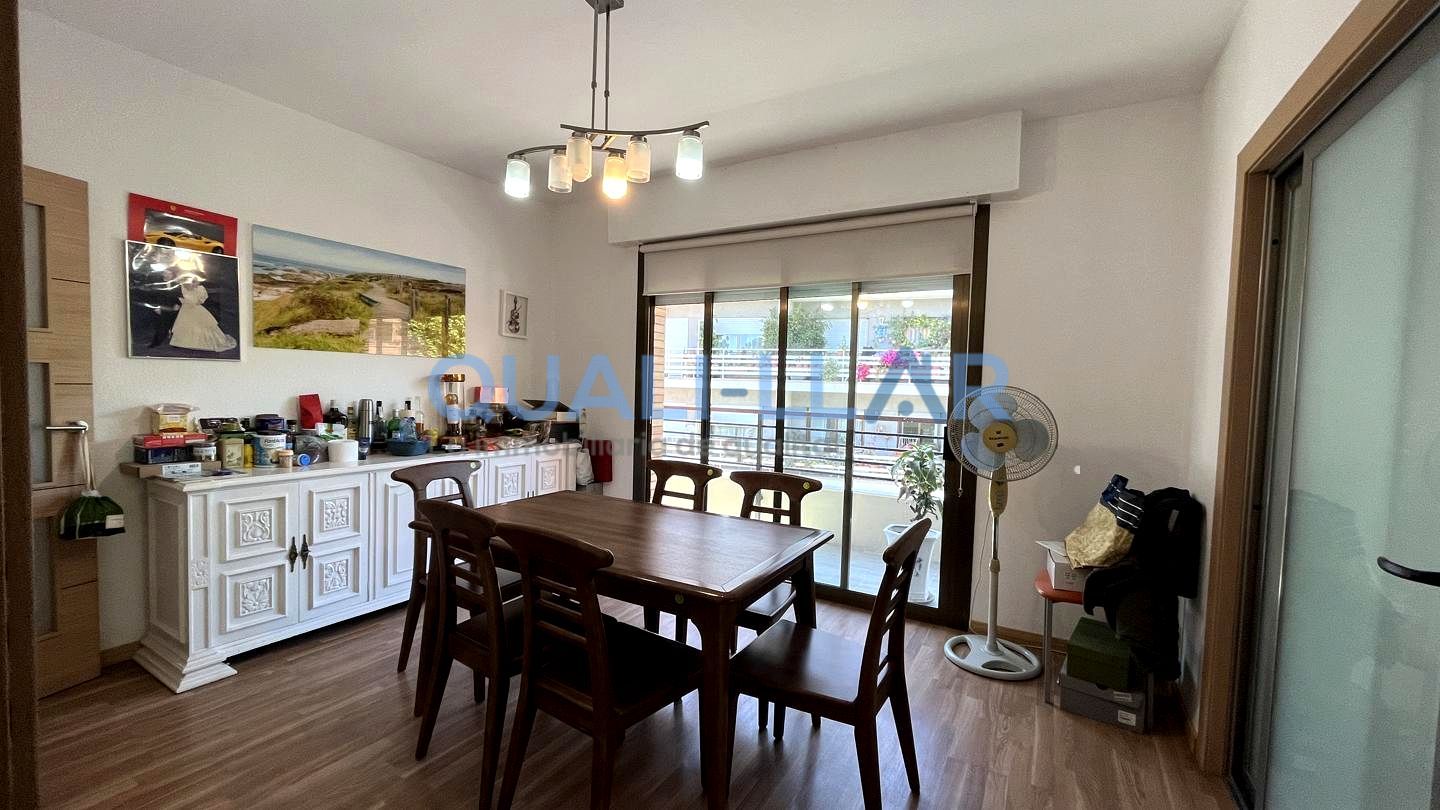 Dining room of Flat for sale in Sant Feliu de Llobregat  with Air Conditioner, Private garden and Parquet flooring