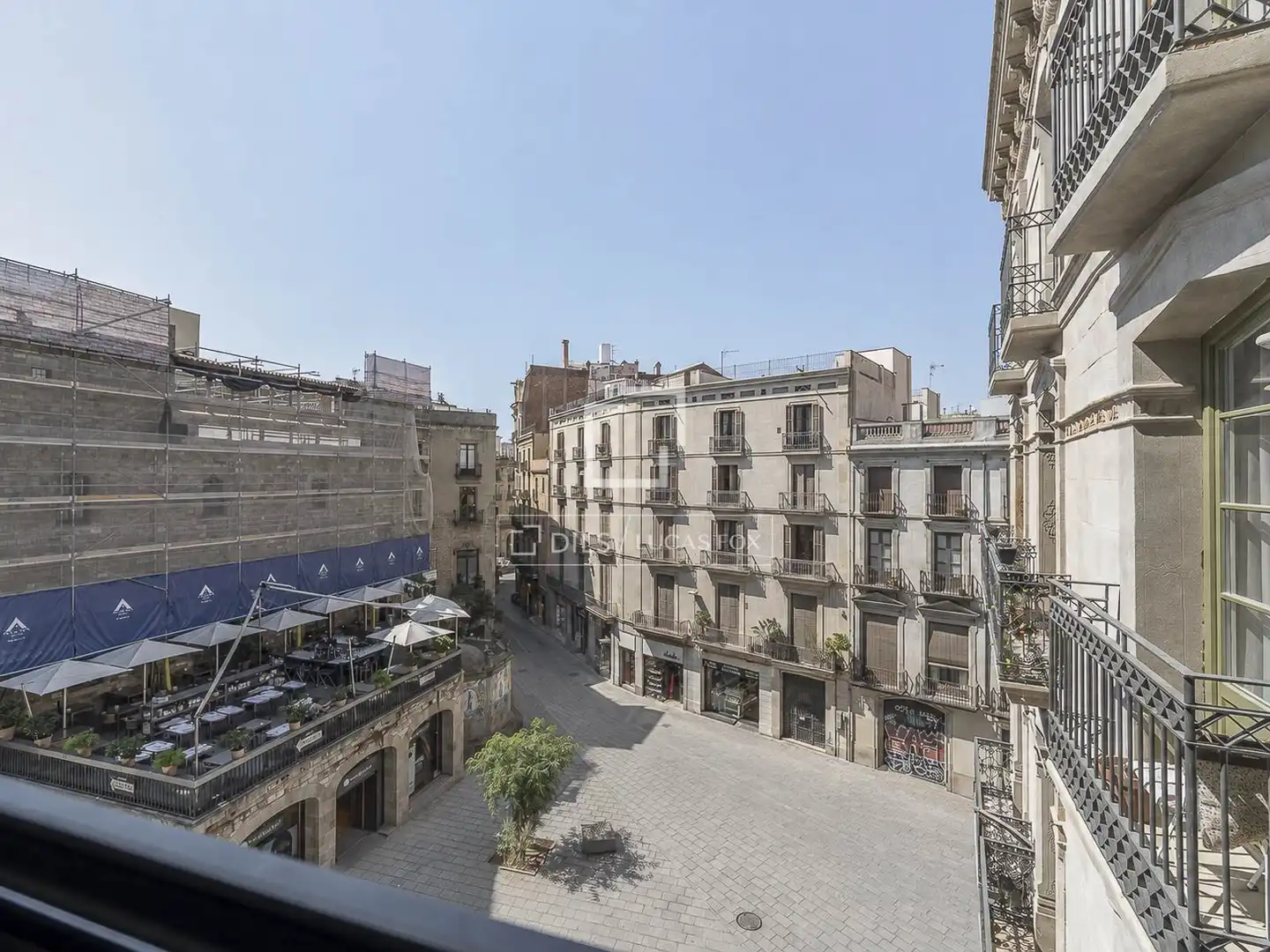 Vista exterior de Pis en venda en Barcelona amb Aire condicionat i Calefacció