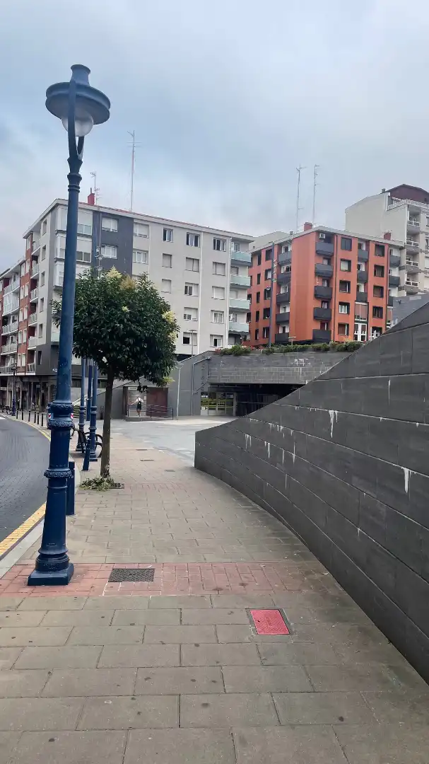 Exterior view of Flat for sale in Portugalete  with Heating, Storage room and Furnished