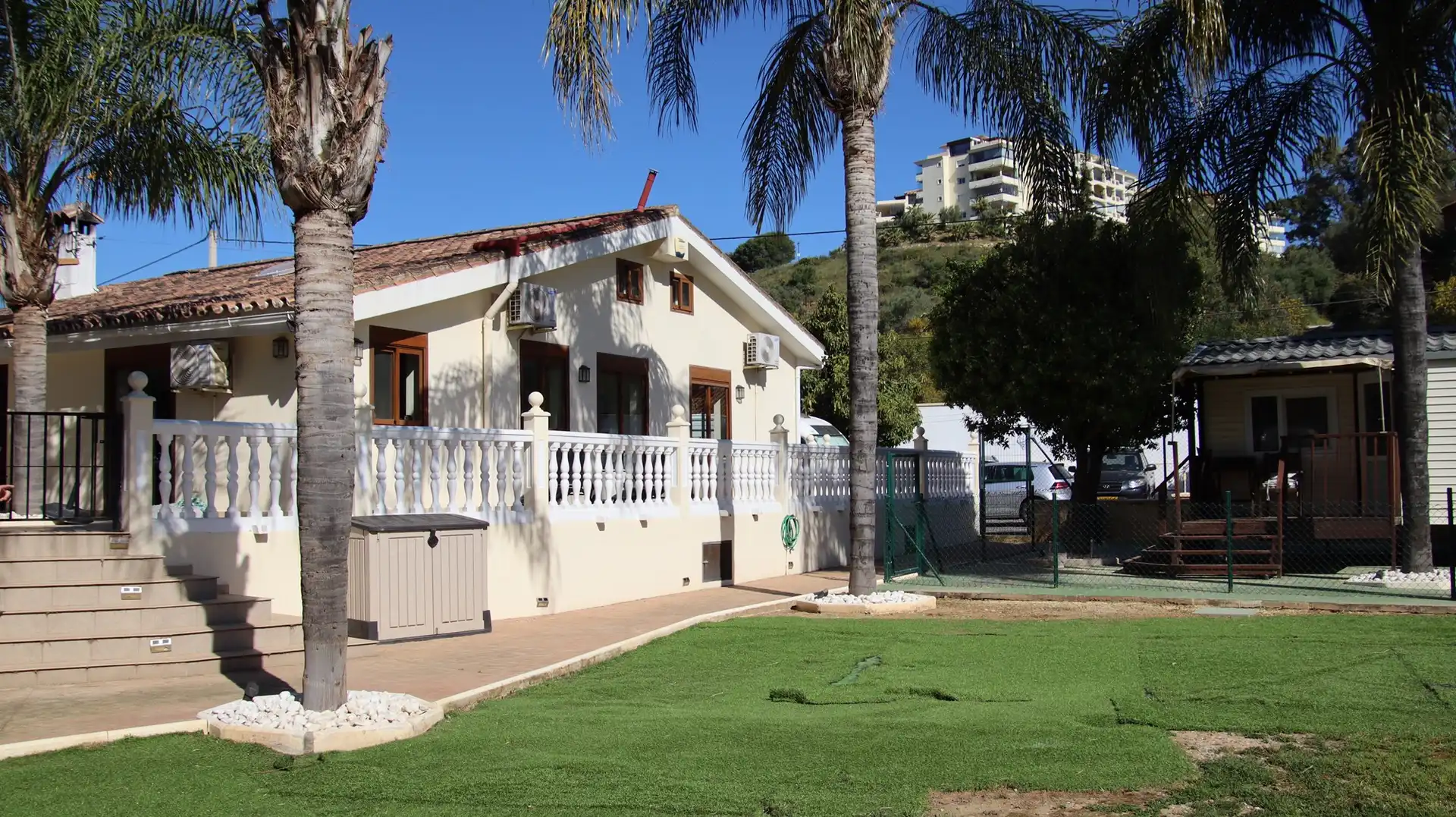 Vista exterior de Casa o chalet en venta en Mijas con Aire acondicionado