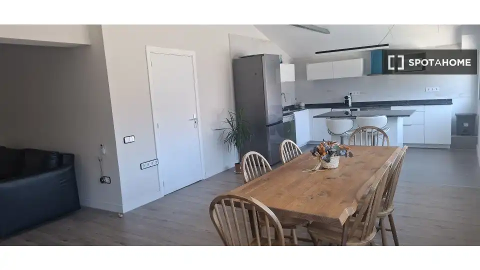 Küche von Wohnung zur Miete in Rubí mit Klimaanlage, Heizung und Möbliert