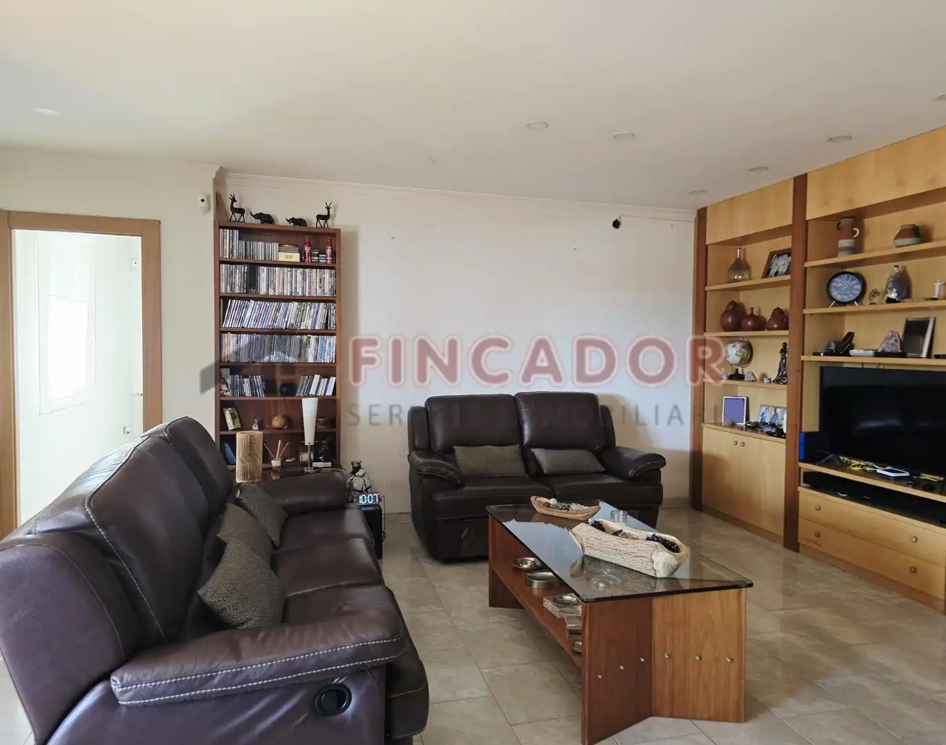 Wohnzimmer von Maisonette zum Verkauf in Barcelona mit Klimaanlage, Heizung und Parkett
