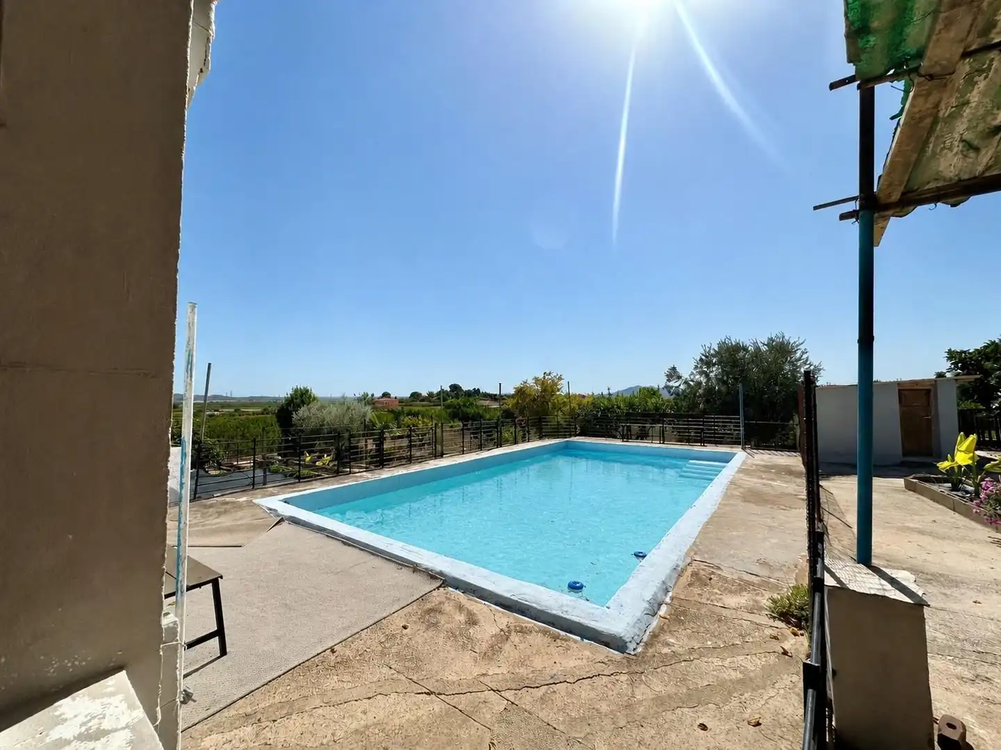 Piscina de Casa o xalet en venda en Carlet amb Jardí privat, Terrassa i Traster