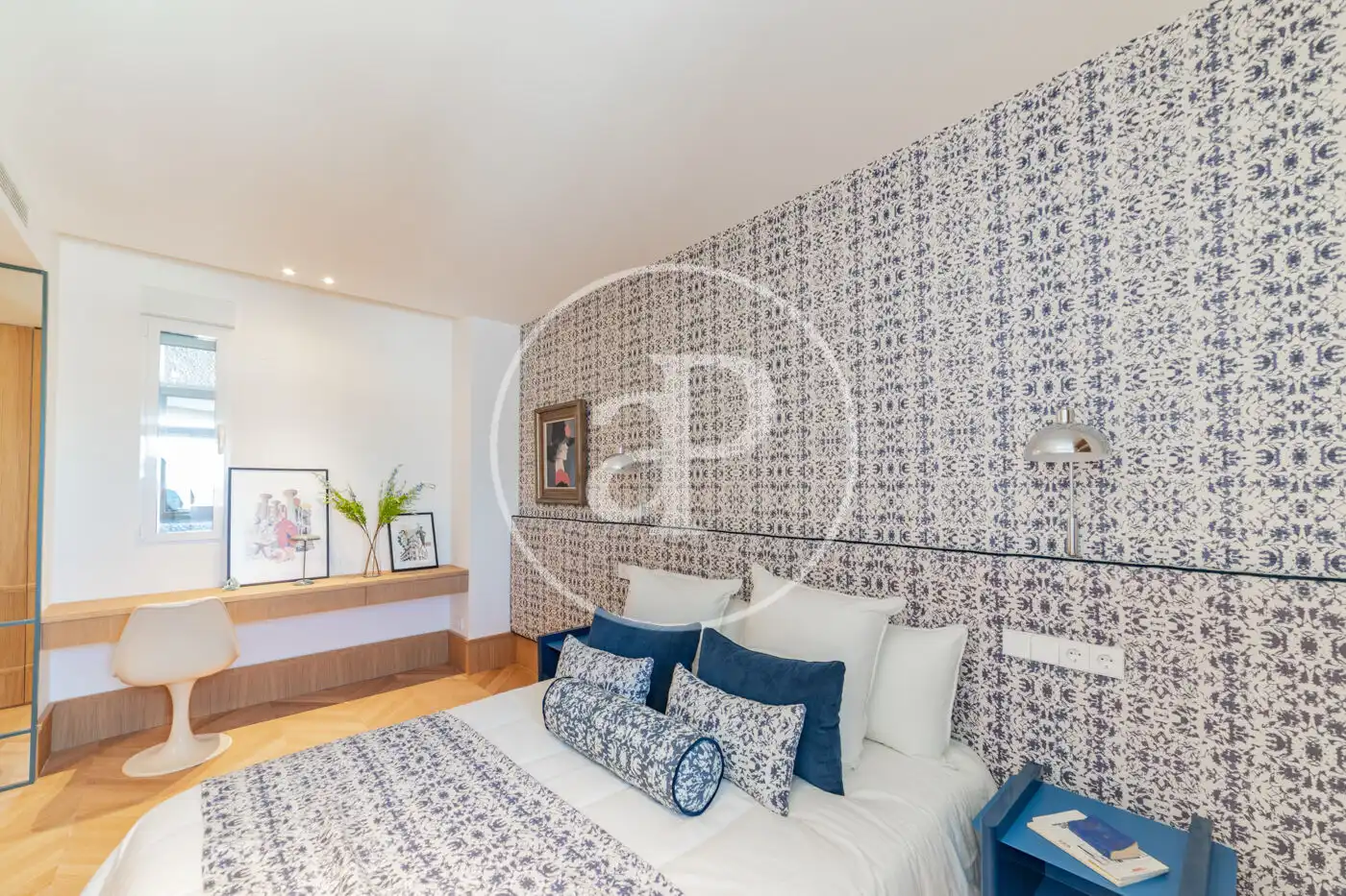 Schlafzimmer von Wohnung zum Verkauf in Madrid mit Klimaanlage, Heizung und Terrasse