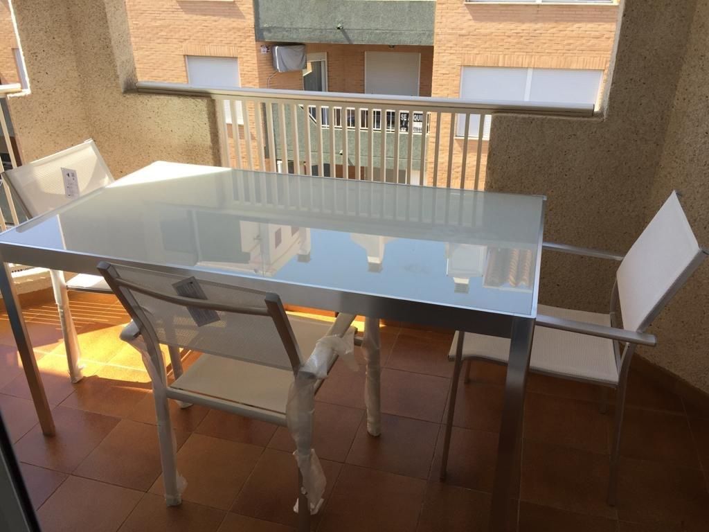 Terraza de Piso de alquiler en Sagunto / Sagunt con Aire acondicionado, Terraza y Amueblado