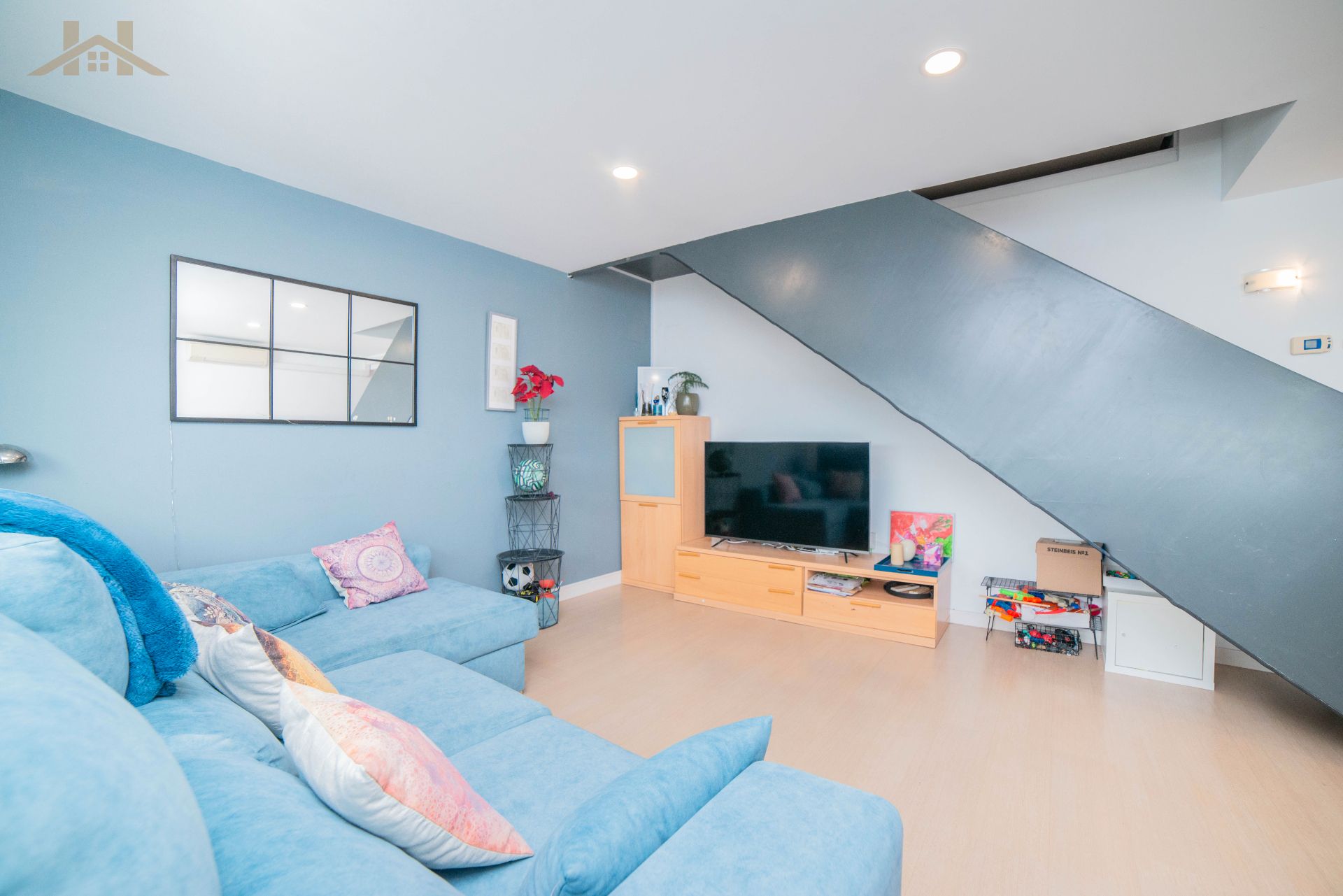 Sala d'estar de Pis en venda en Tres Cantos amb Aire condicionat, Calefacció i Moblat