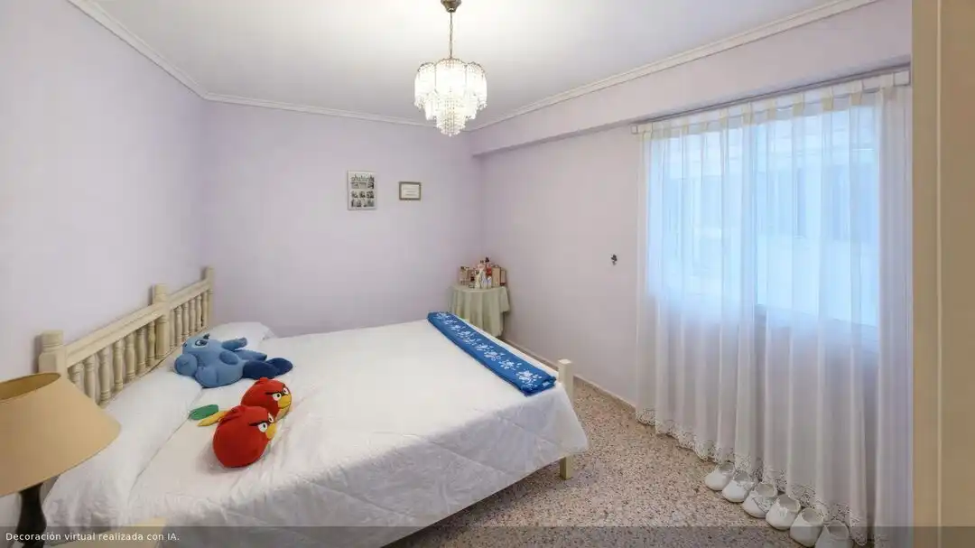 Bedroom of Flat for sale in Gandia  with Terrace and Storage room