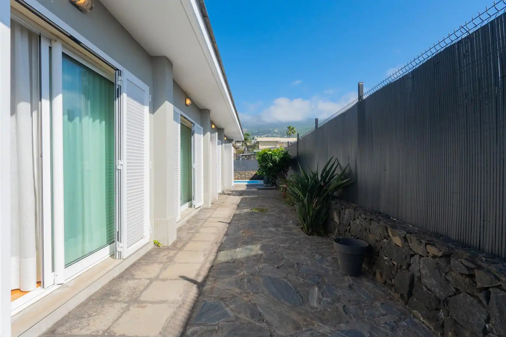 Vista exterior de Casa o xalet de lloguer en La Orotava amb Jardí privat, Parquet i Terrassa