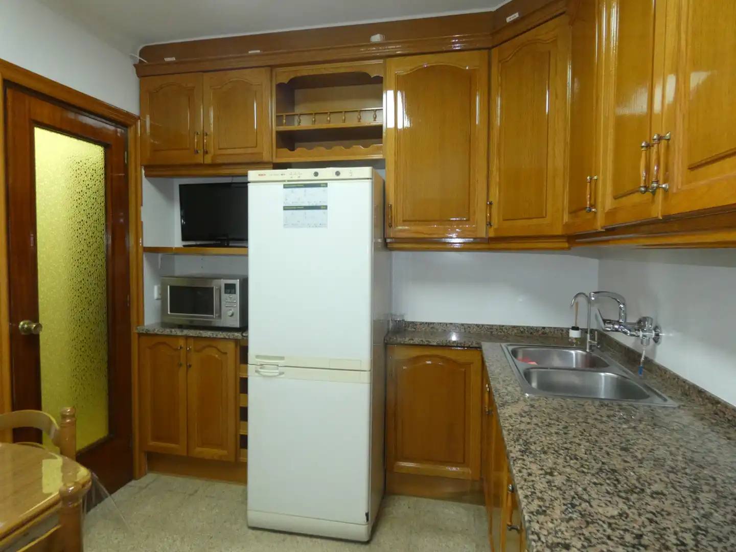 Kitchen of Flat for sale in Girona  with Air Conditioner, Heating and Furnished