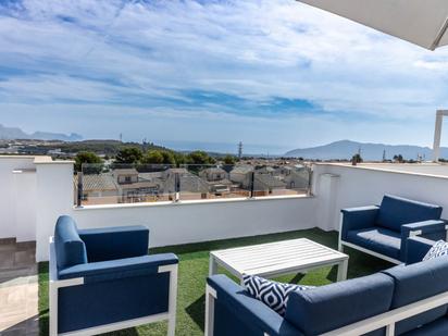 Terrace of Flat for sale in Polop  with Heating, Terrace and Swimming Pool