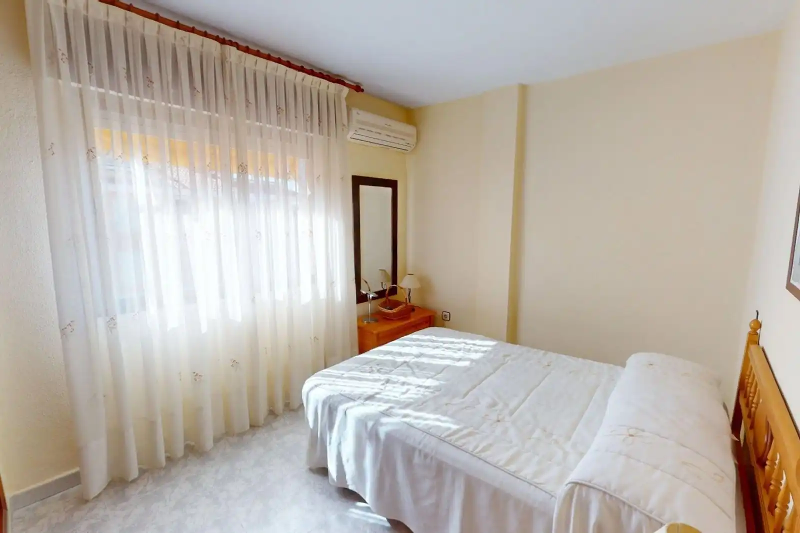 Schlafzimmer von Wohnungen zur Miete in Los Alcázares mit Klimaanlage, Heizung und Terrasse
