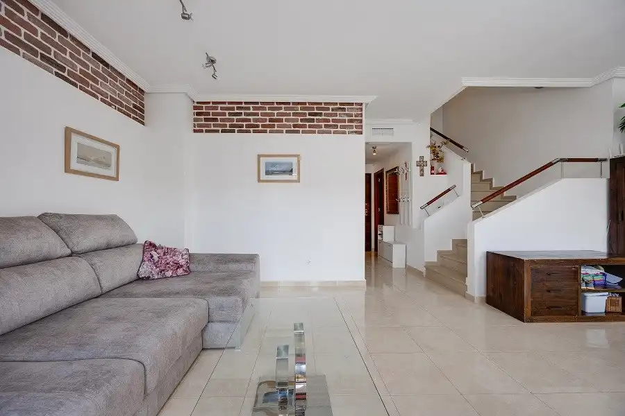 Sala d'estar de Dúplex en venda en Orihuela Costa