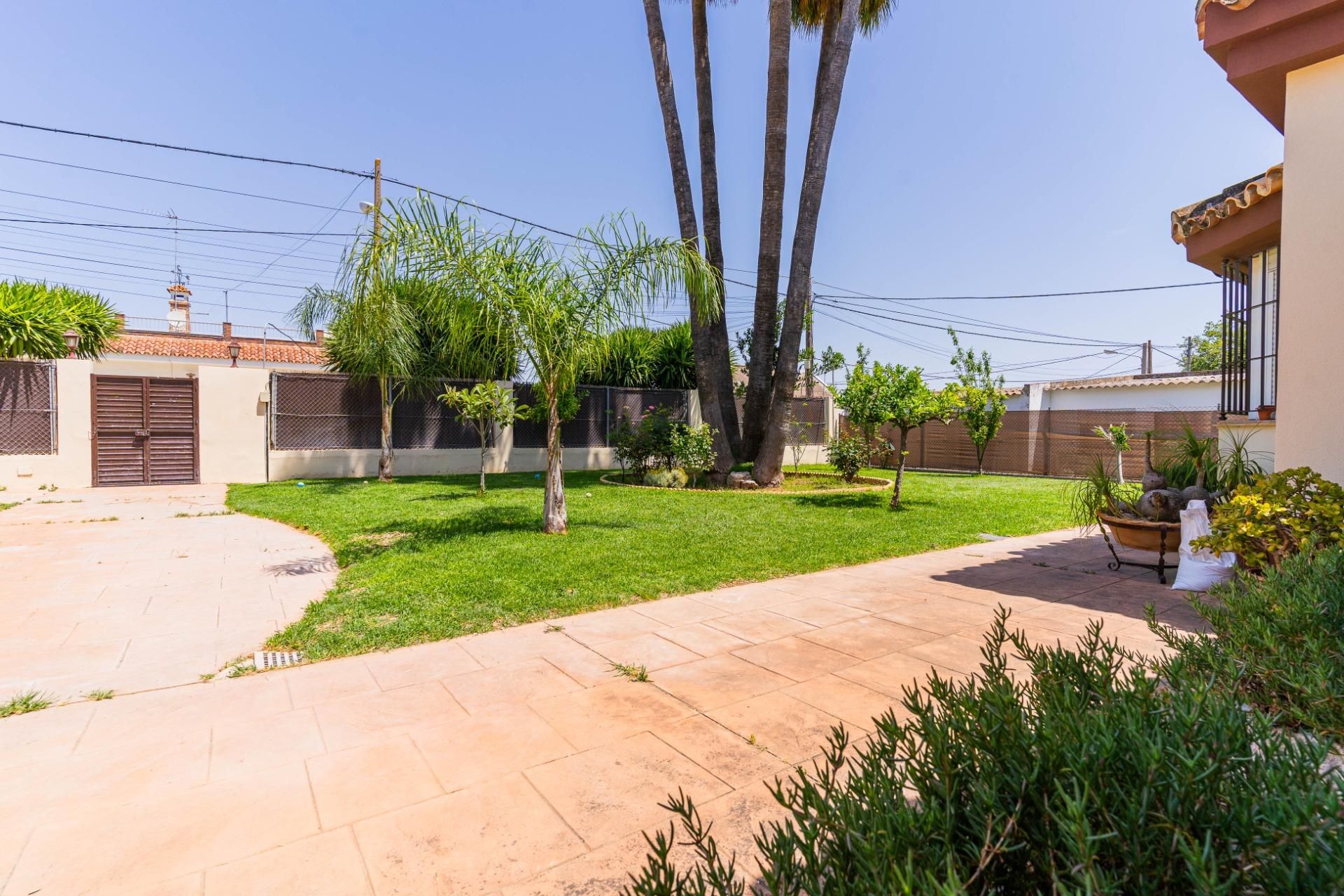 Garden of House or chalet for sale in Jerez de la Frontera  with Air Conditioner, Private garden and Swimming Pool