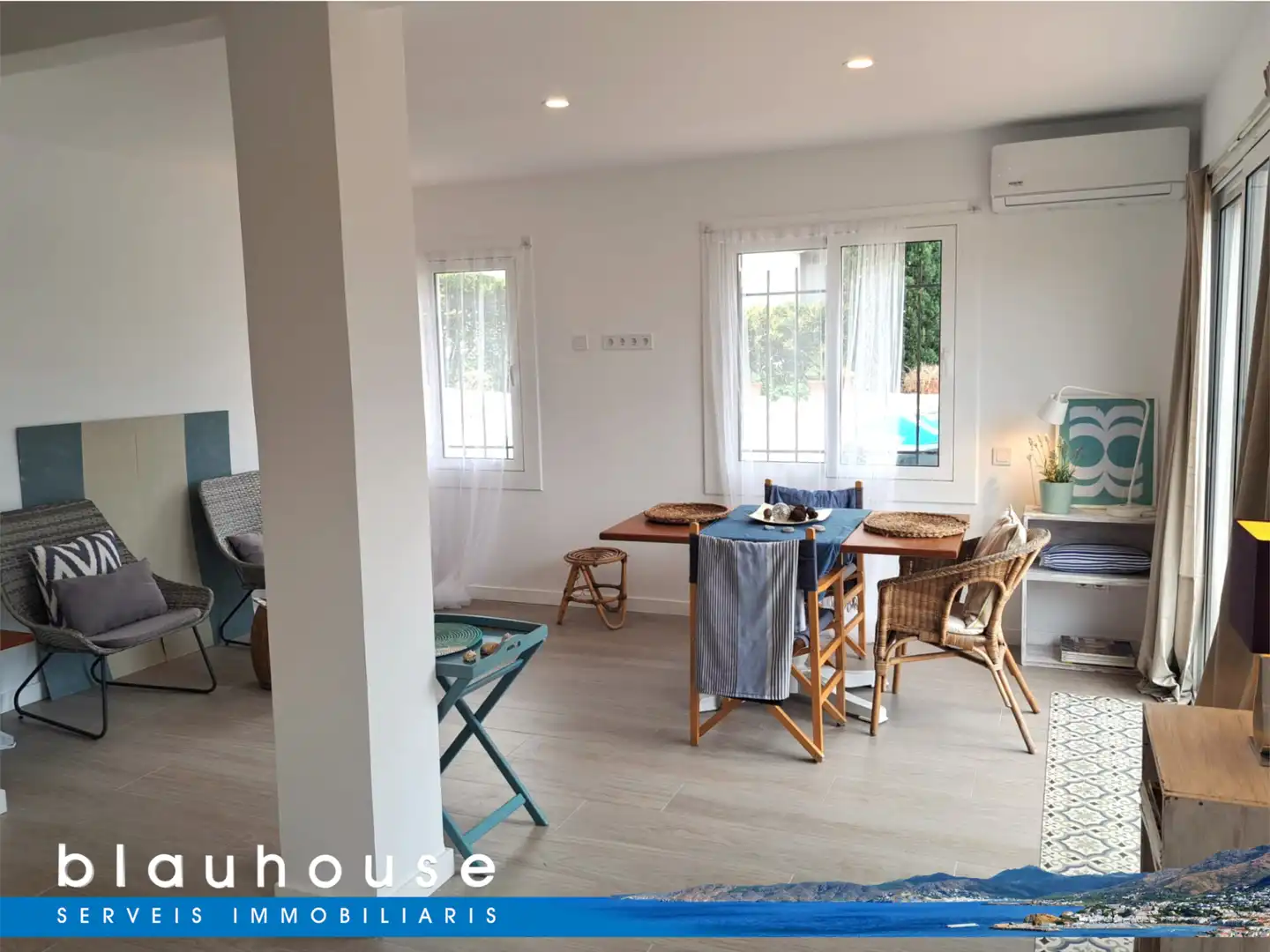 Sala d'estar de Apartament en venda en Llançà amb Aire condicionat, Calefacció i Terrassa