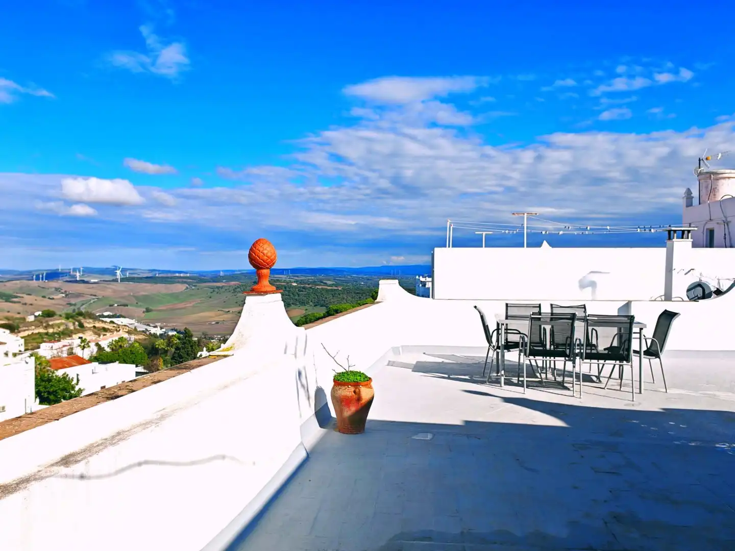Terrassa de Casa o xalet en venda en Vejer de la Frontera amb Aire condicionat, Terrassa i Moblat