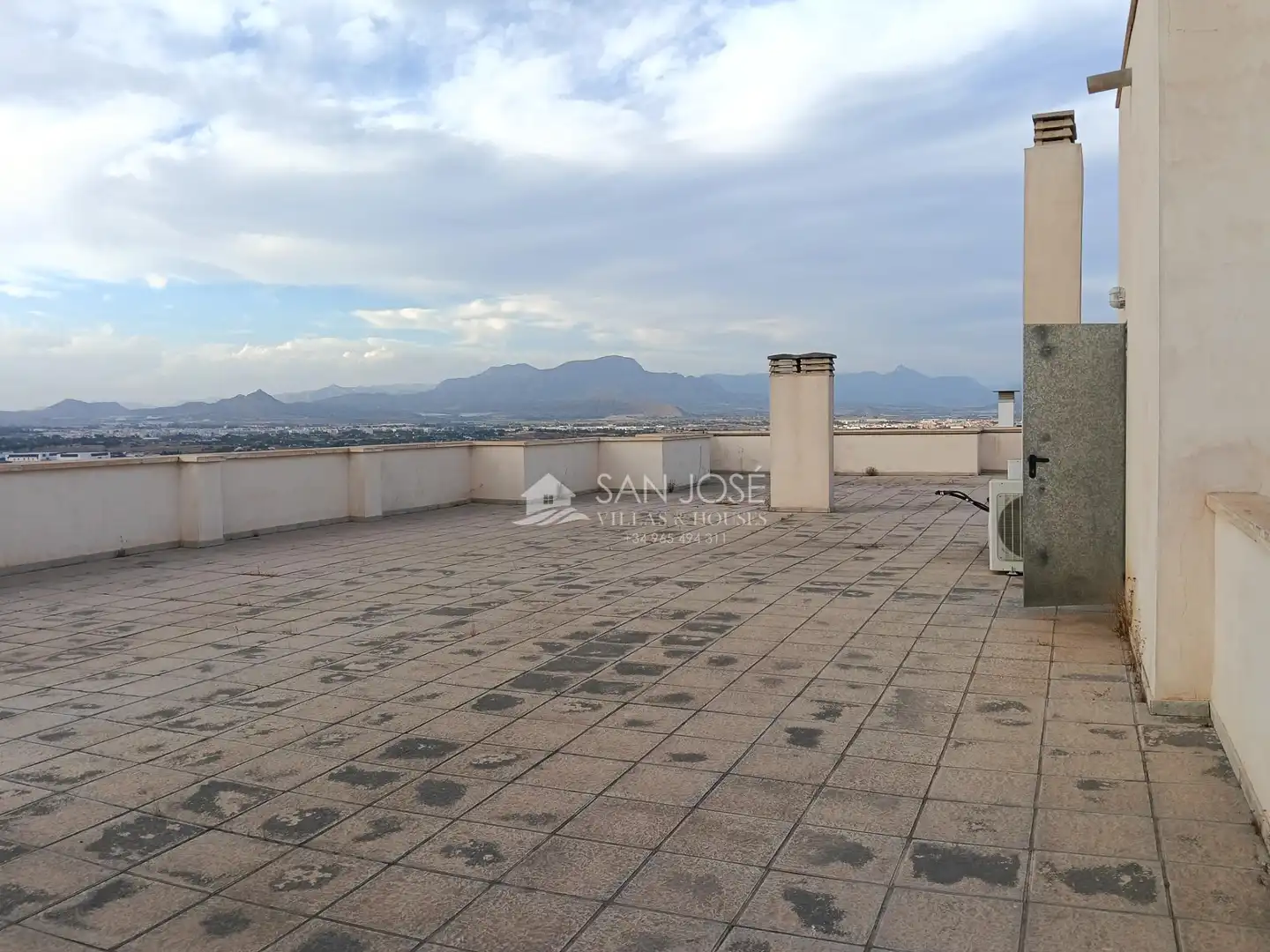 Terrace of Flat for sale in Aspe  with Heating, Terrace and Storage room