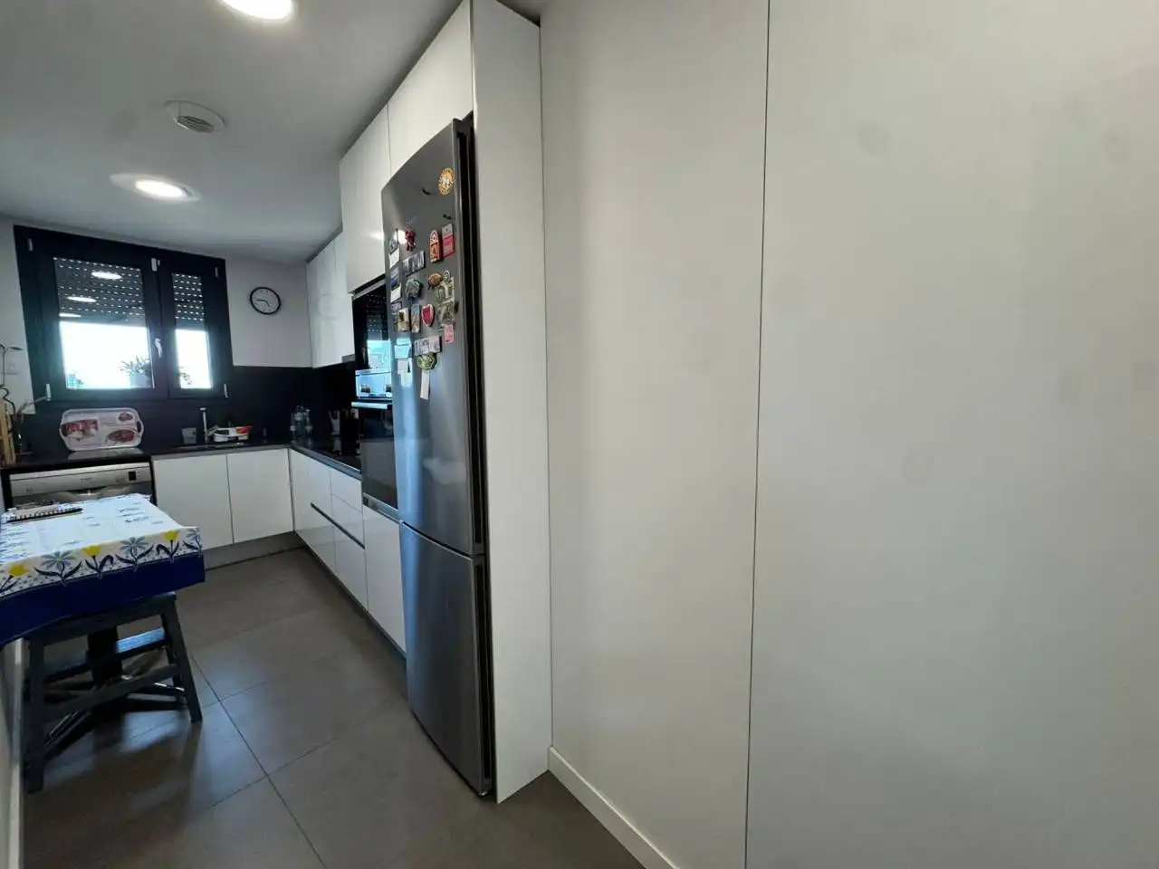 Küche von Wohnung zum Verkauf in Granollers mit Klimaanlage, Heizung und Parkett