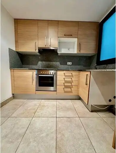 Kitchen of Flat for sale in Igualada  with Parquet flooring, Terrace and Storage room
