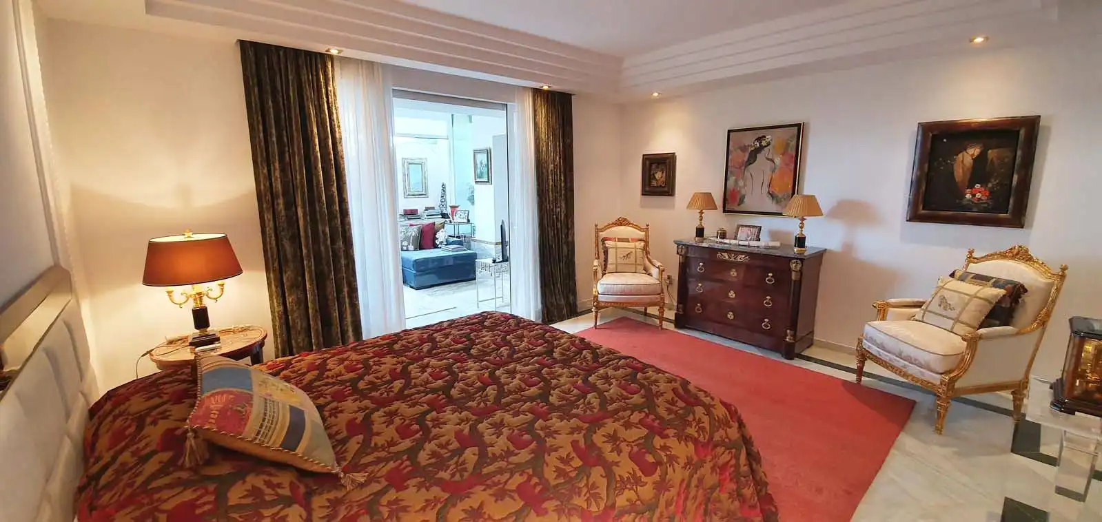 Schlafzimmer von Wohnungen zum Verkauf in Marbella mit Klimaanlage, Terrasse und Abstellraum
