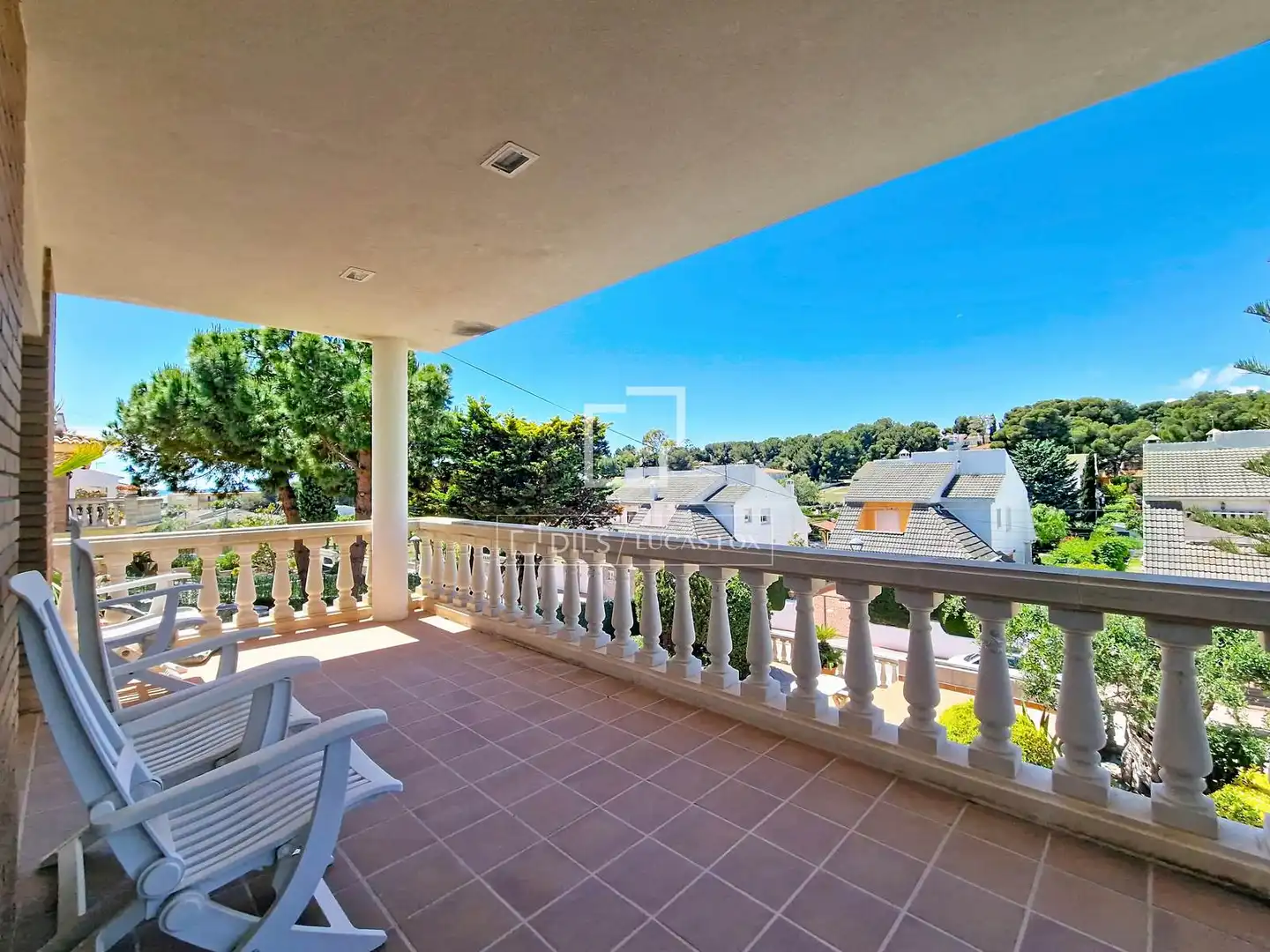 Terraza de Casa o chalet de alquiler en Cunit con Aire acondicionado, Calefacción y Jardín privado