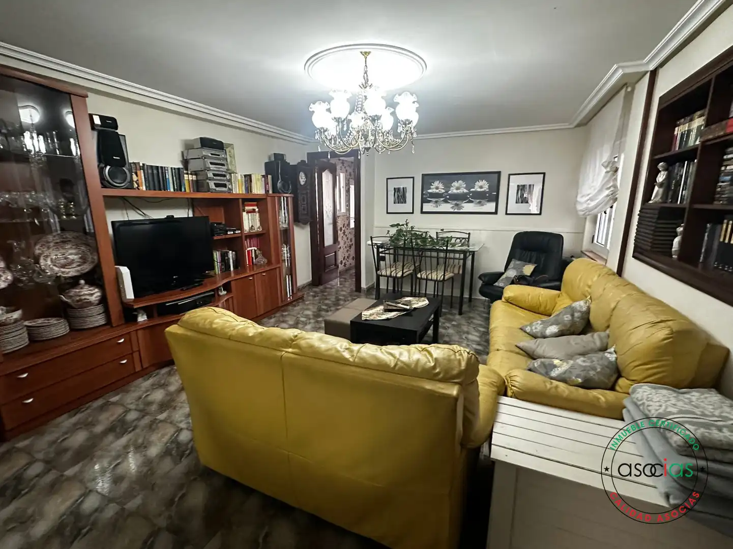 Sala d'estar de Pis en venda en Gijón  amb Calefacció