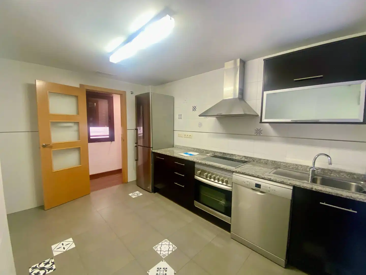 Cocina de Piso en venta en Murcia con Aire acondicionado, Jardín privado y Parquet