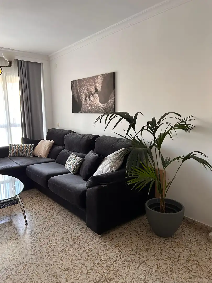 Sala de estar de Piso en venta en Málaga con Aire acondicionado, Calefacción y Amueblado