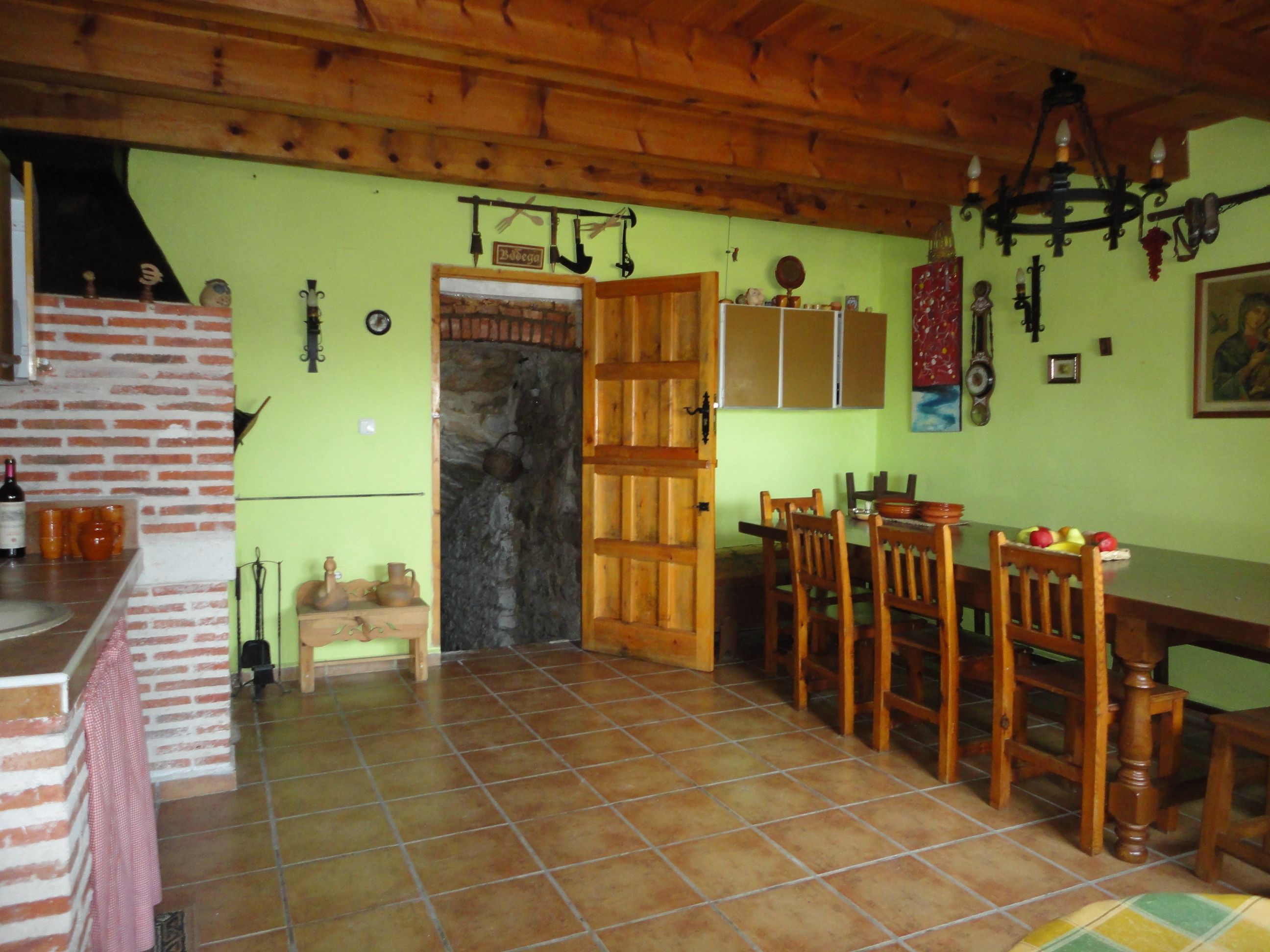 Menjador de Casa o xalet en venda en Traspinedo amb Calefacció, Terrassa i Traster