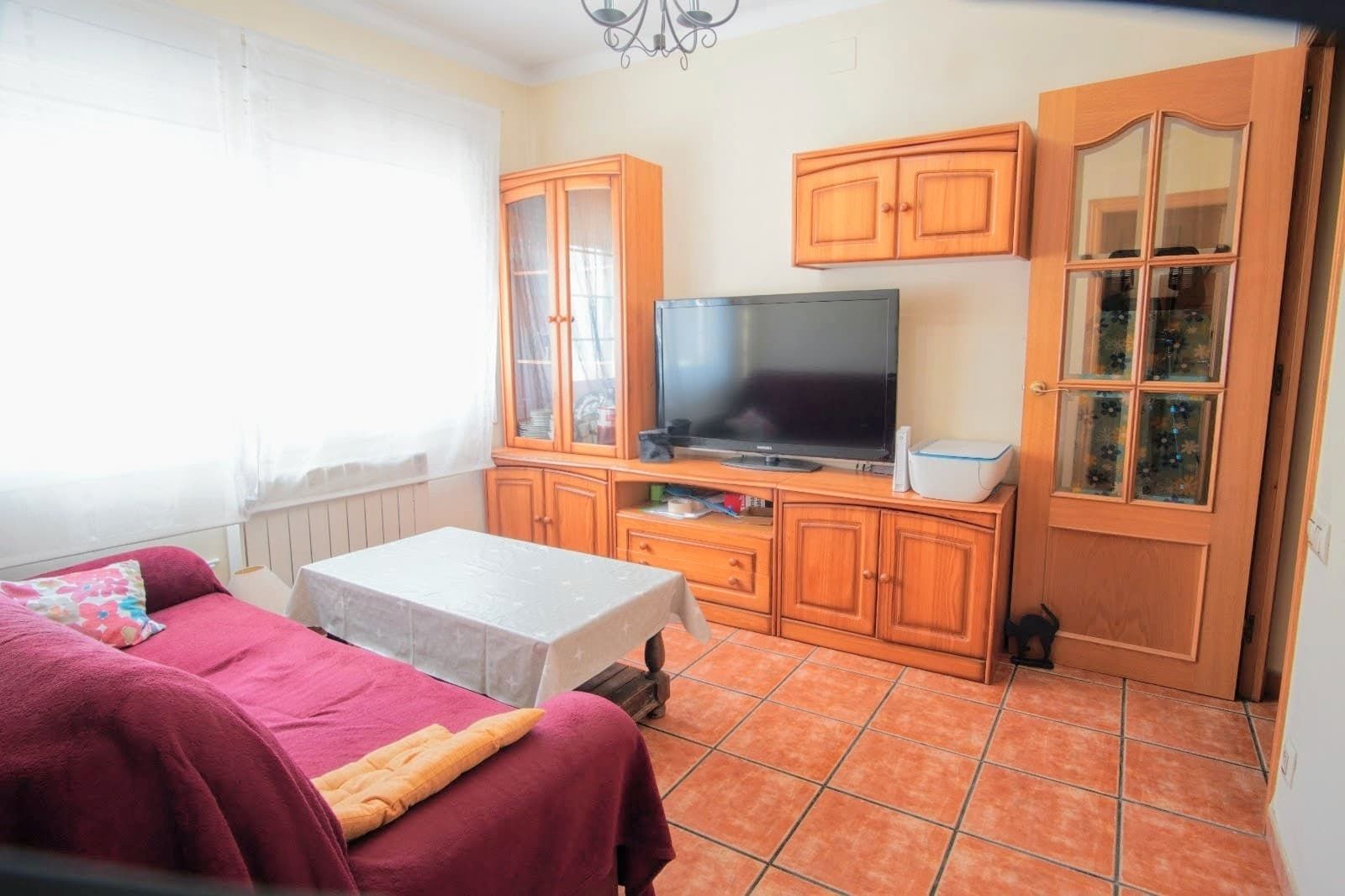 Living room of Attic for sale in  Barcelona Capital  with Heating and Furnished